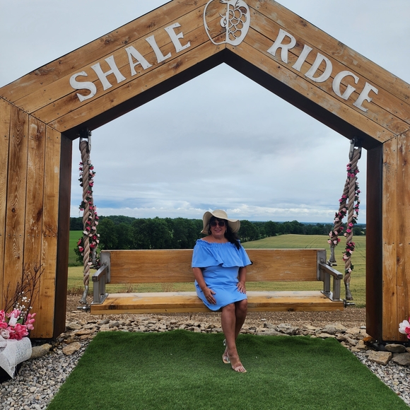 H&M Light Blue Ruffled Mini Dress - Picture 5 of 6